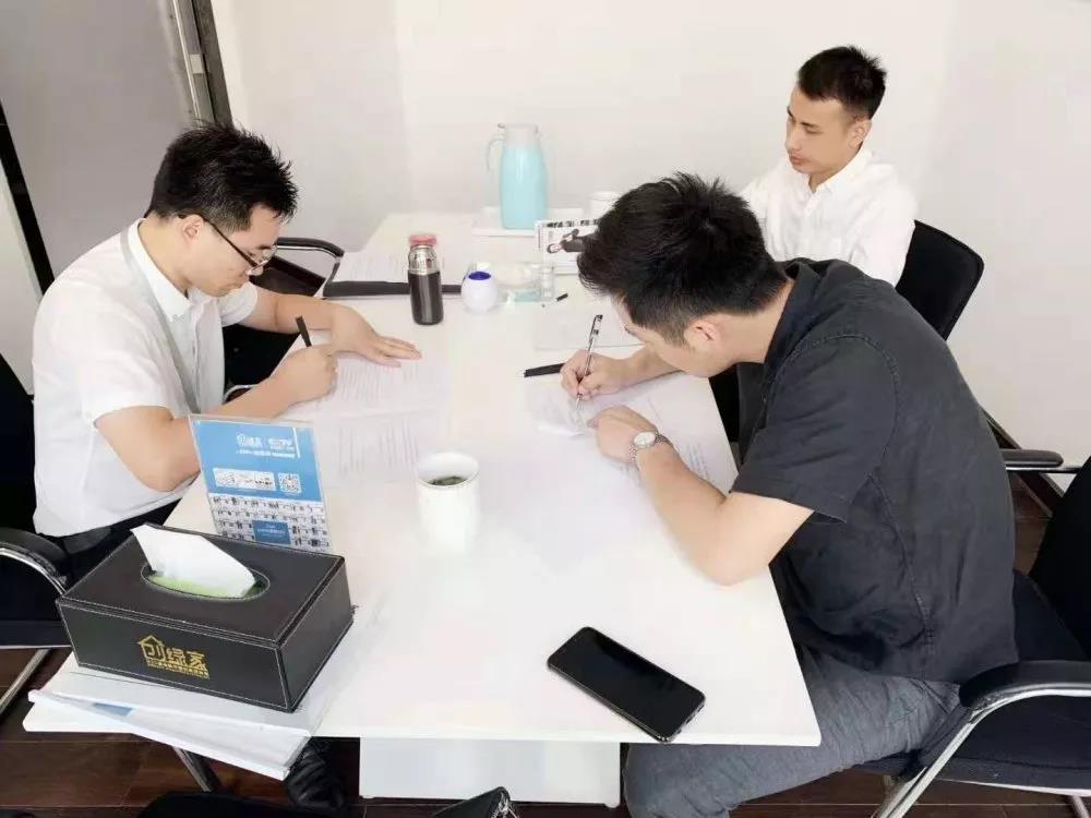 熱烈祝賀錢總簽約創(chuàng)綠家浙江省嘉興市區(qū)級代理！