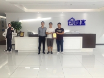 熱烈祝賀徐總團(tuán)隊(duì)簽約創(chuàng)綠家上饒市區(qū)級(jí)代理！