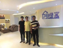 熱烈祝賀蘇州龔總、陸總成功加入創(chuàng)綠家！