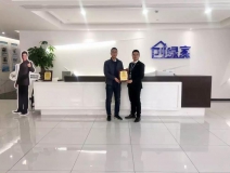 熱烈祝賀王總簽約創(chuàng)綠家山西省陽泉市區(qū)級代理！