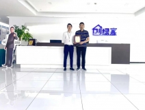 熱烈祝賀陳總簽約創(chuàng)綠家江蘇省鹽城市區(qū)級(jí)代理！